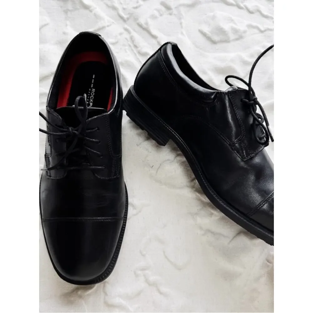 Rockport  Men's Essential Details Oxford Black Size 8.5 W
